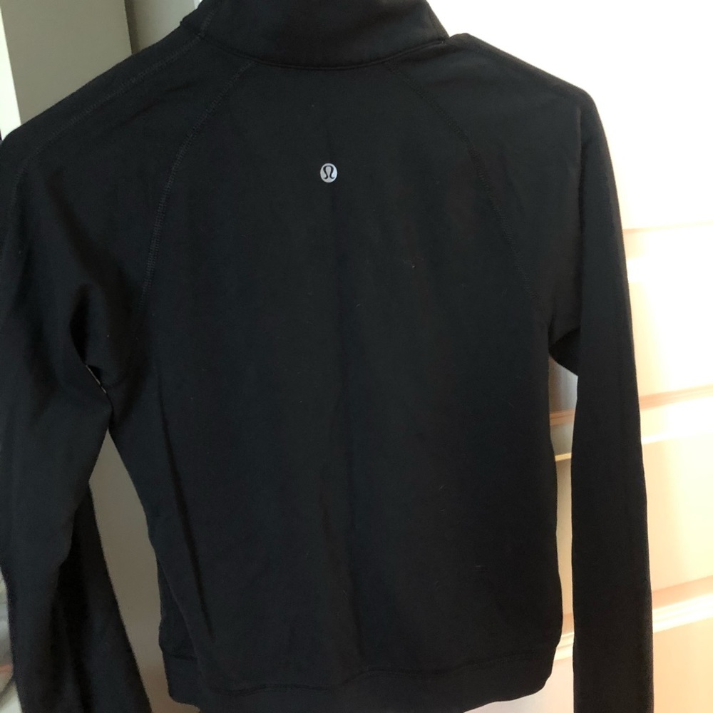 lululemon athletica Black Crew Neck Sweater